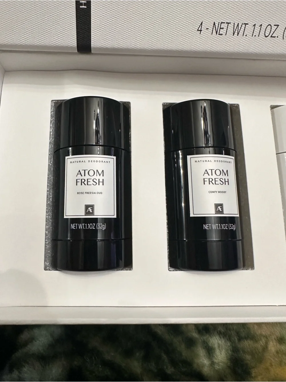 Mini Deodorant Starter Set — Black & White